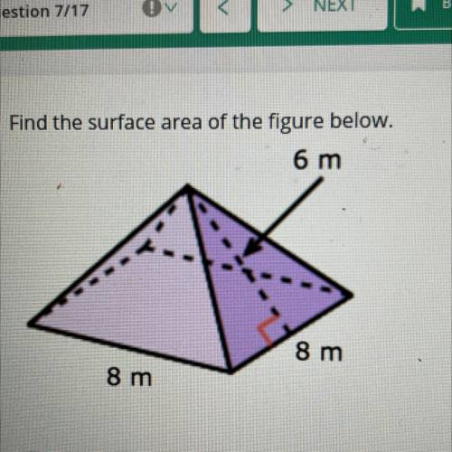 Find the surface area of the figure below.
answer quick please!