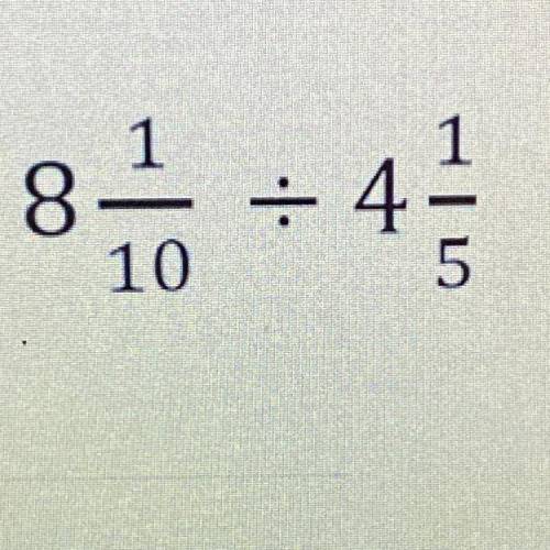 Change both fractions to improper fractions. Then, do KCF.
I NEED HELP