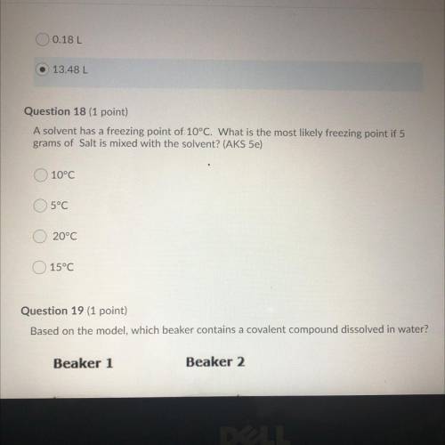 Help I need a answer on question 18 and I only got 10 minutes