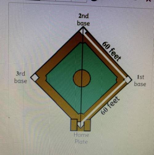 How far is the ball thrown from home plate to 2nd base