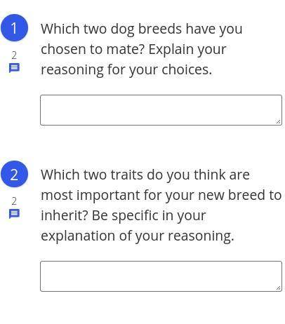 Here are six breeds of dogs and the various abilities based upon their preferred characteristics. S
