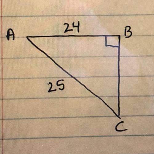 Solve the triangle.
a = ?