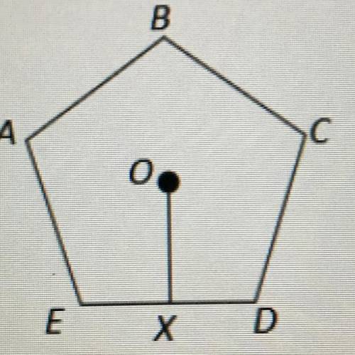 In the diagram below, ABCDE is a regular pentagon with side lengths 6 m. Determine the area of the