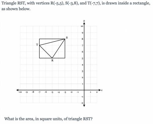 What is the area of this triangle? This is Geometry by the way.