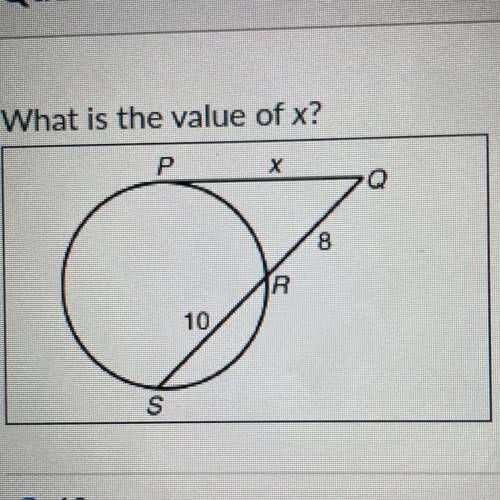 I WILL GIVE BRAINLEST ANSWER PLS HELP ASAP What is the value of x?
pls help