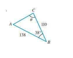 30 POINTS, need this triangle solved. Using the law you consider necessary. Show your work if possi