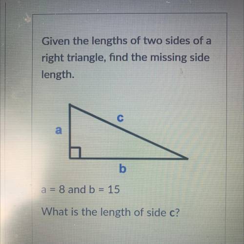 What is the side length of c?PLSSSS HELPPP