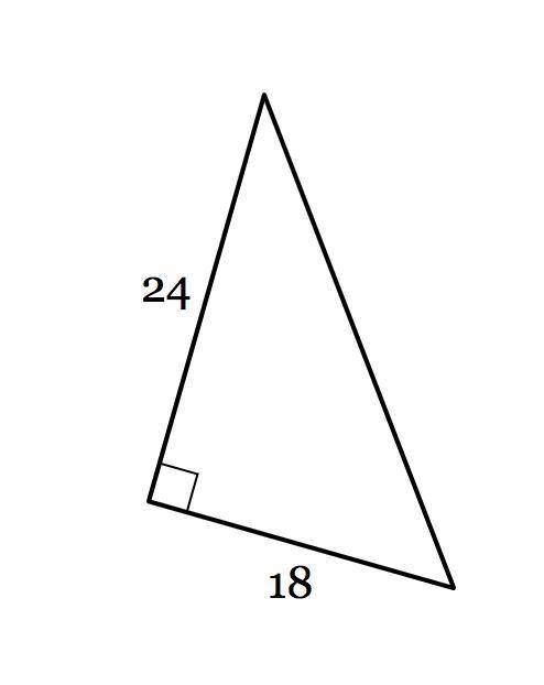 Find the length of the third side. If necessary, round to the nearest tenth.