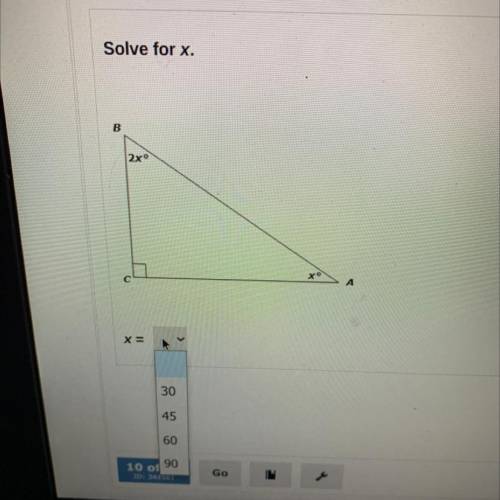 I need to know what X solves for