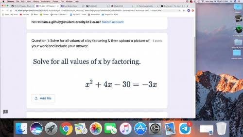 I need help with this problem 
x²﹣9x﹣15=﹣5