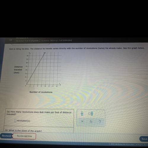 Help I don’t get this and if you can’t see the last question it says what is the slope of the graph