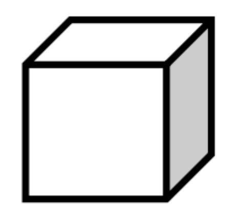 The surface area of a cube is 54 square inches.
What is the volume of the cube?