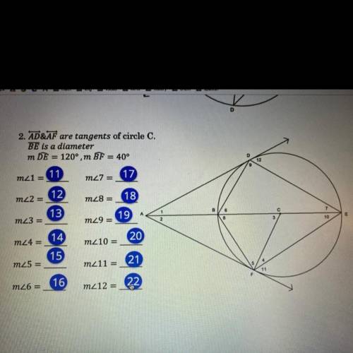 Circles in geometry plz help