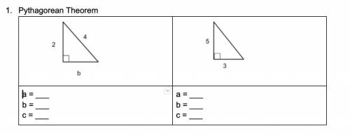 Help with the Pythagorean Theorem
