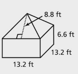 What is the area of the roof???