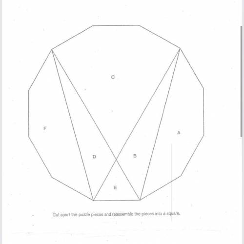Create a square from the dodecagon