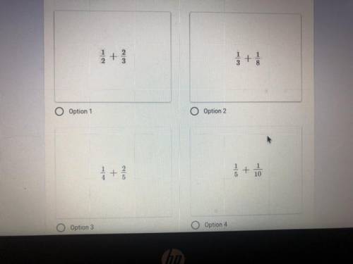 Which of these sums is greater than 1 ?