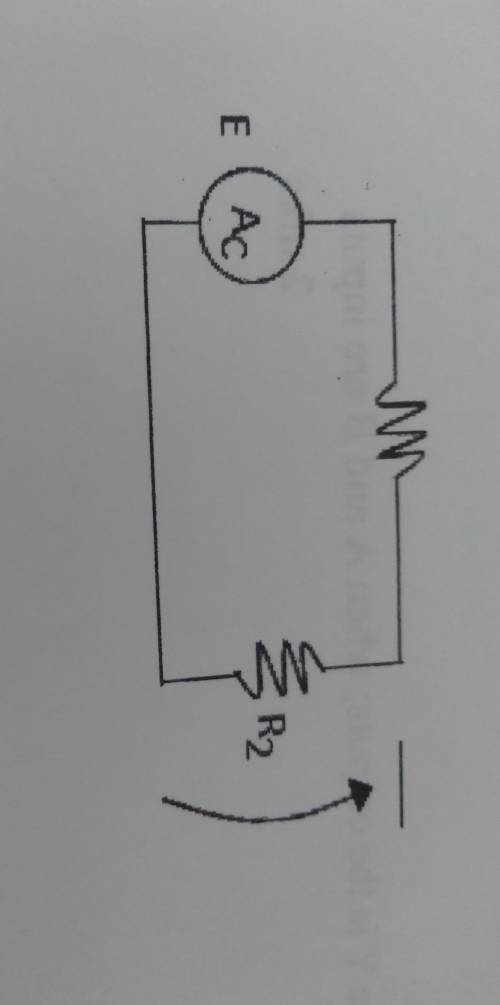 QUESTION 1

If you are given the following circuit with the AC source as E = 10Sin(3771). What wil