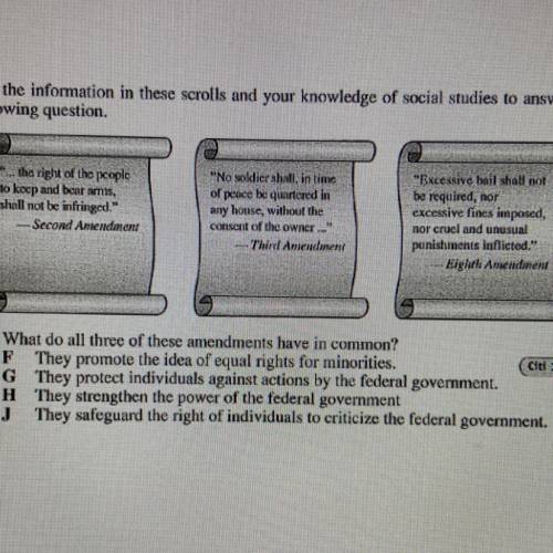 Use the information in these scrolls and your knowledge of social studies to answer the

following