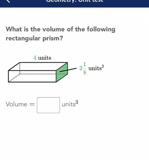 Find the volume of the following rectangular prism HELP PLSSSSSSSS