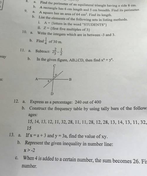 Plz can someone tell the answer of 13a fast​