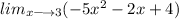 \large{lim_{x \longrightarrow 3}( - 5 {x}^{2}  - 2x + 4)}