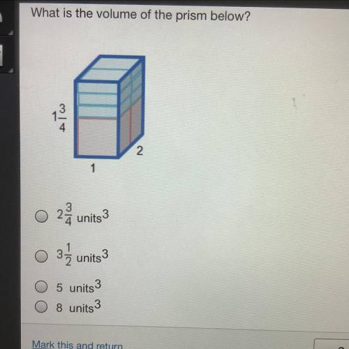 What is the volume of the prison below?