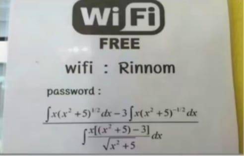 GUYSS HELP ME OUT HERE ON THIS QUESTION SO I CAN GET FREE WIFI