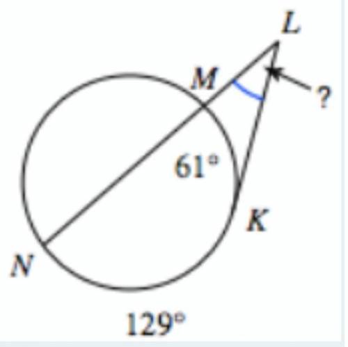 What is the measure of missing angle indicated in these three illustrations