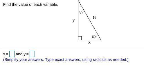 Please help me solve this what would be x and y?