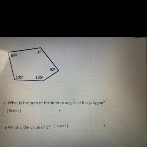 What is the sum of the interior angles ?