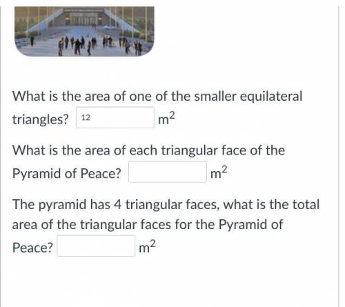 Each triangular face of the Pyramid of Peace in Kazakhstan is made up of 25 smaller equilateral tri