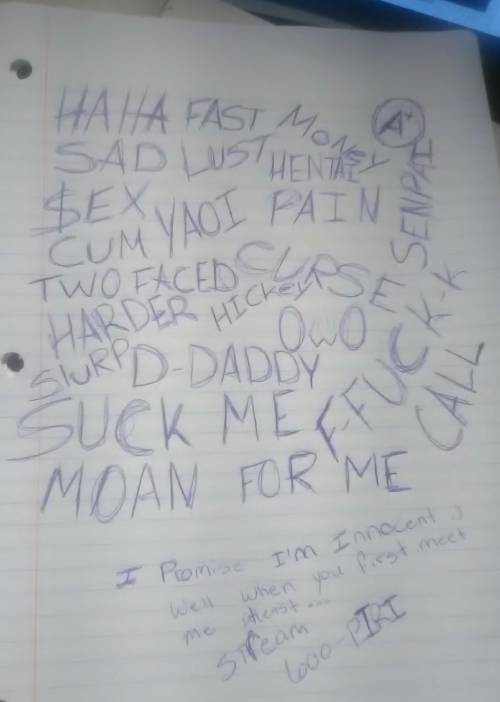 How did I get here...ik ik horrible quality hope you can read it ​