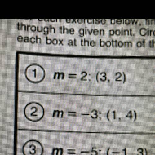 M = 2; (3, 2)
*HELP!*