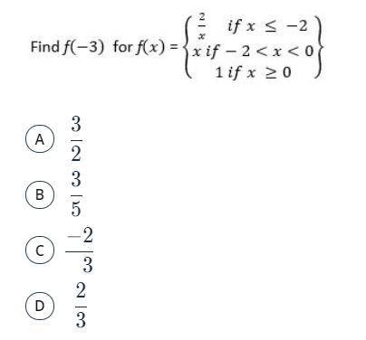Need help Math Question Multiple Choice!