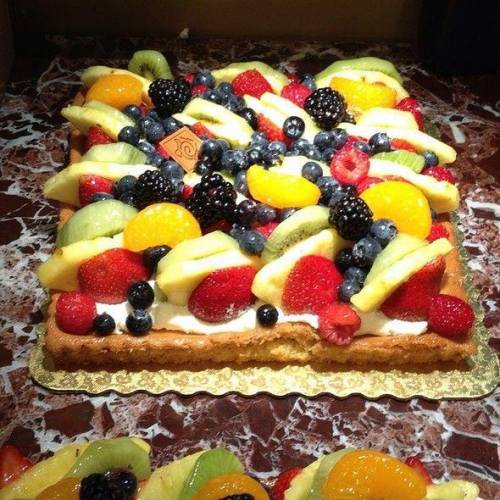 Used a recipe, and made a fruit tart. It was literally the best fruit tart I have ever had XD