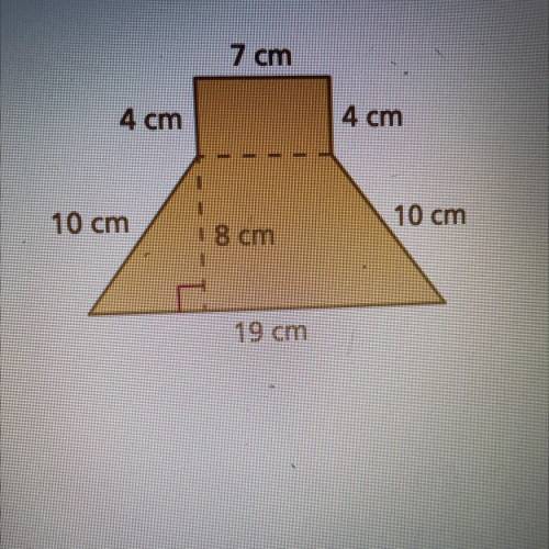 Please help,
Find the area of the figure