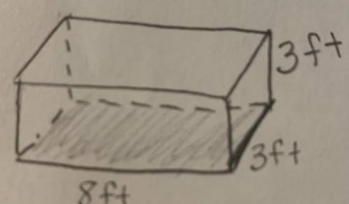 Find the Surface Area of this Prism?