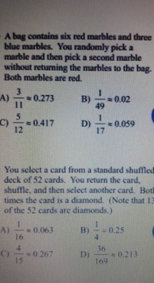 Help Please! I've been stuck and options are below!