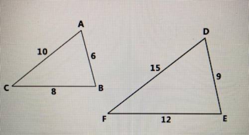 Can someone please help..

If the ratio of similarity of the figures above is 2/3 then what is the