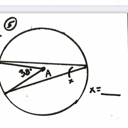 Please help me solve this circle for geometry final! thanks