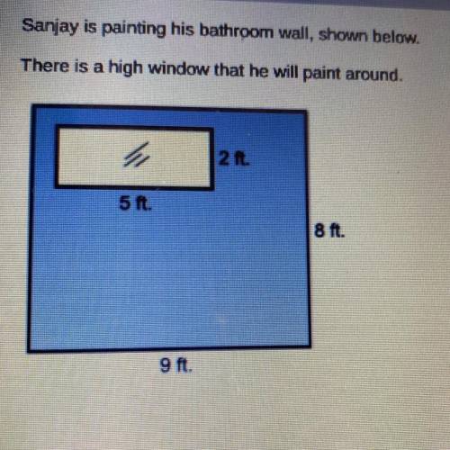 How many square feet does the paint need to cover?