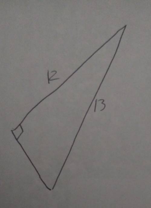 Find the length of the third side. If necessary, round to the nearest tenth.​
