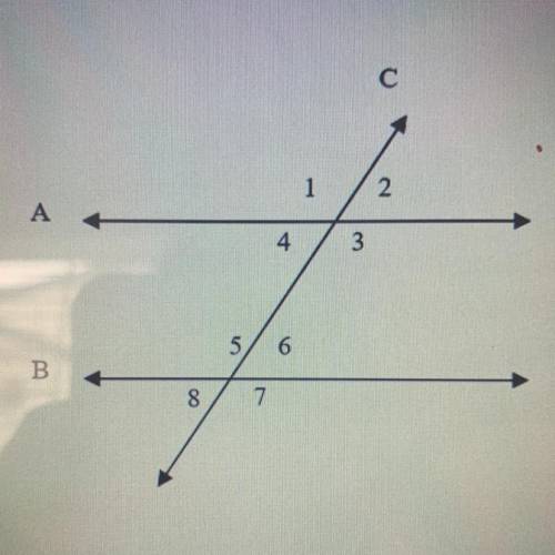Find the measure of angle 3 if the measure of angle 2 is 40 degrees