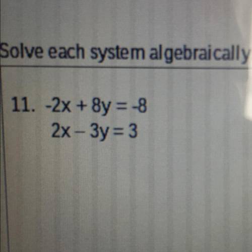 Solve the equation algebraically please help i don’t understand!!