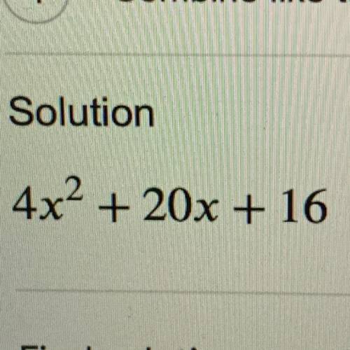 Can someone help me?
(2x+8)(2x+2)