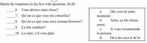 Can someone help me out with French homework