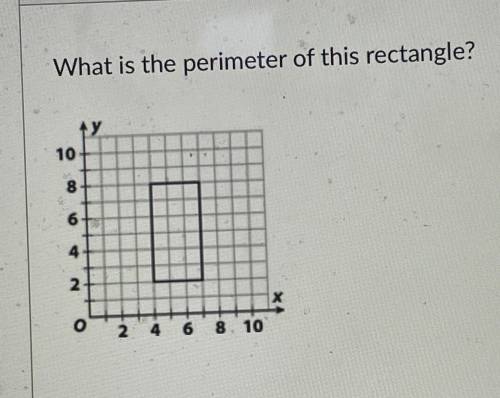 Plz help what is the perimeter of the rectangle