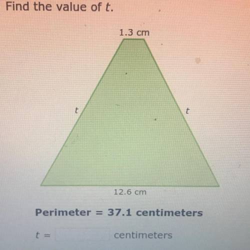 What is the centimeters?