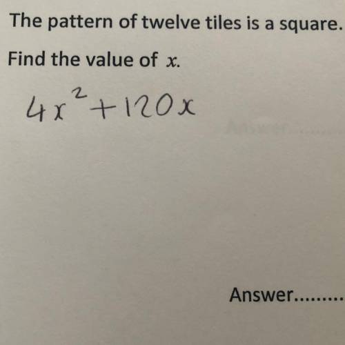 Can someone help me with this algebra question
